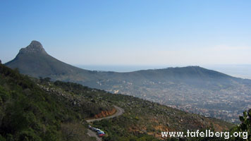 Blick auf Lions Head und Signal Hill